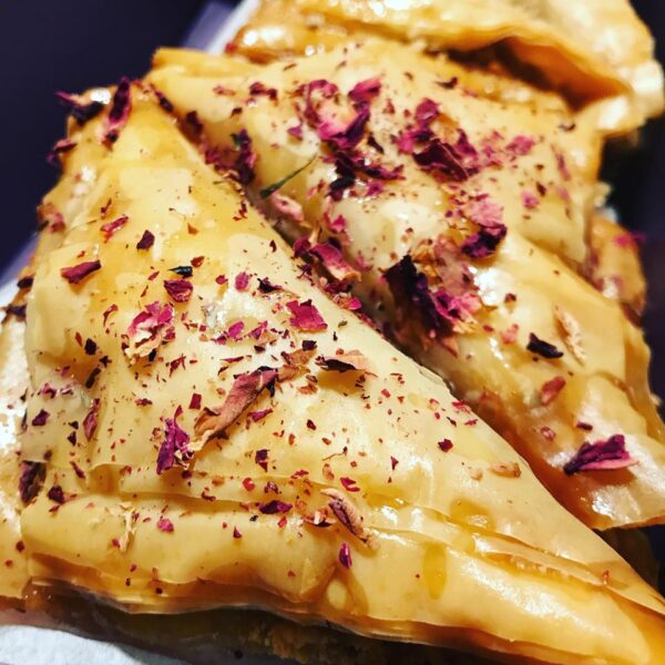 Rose Petal and Walnut Triangles - Local Pick Up only!